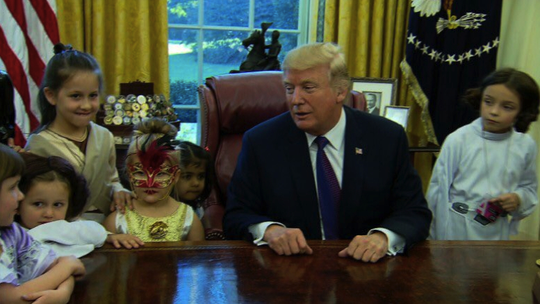 Trump Hosts Halloween Event; Shocked the Media Produced “Such Beautiful Children”
