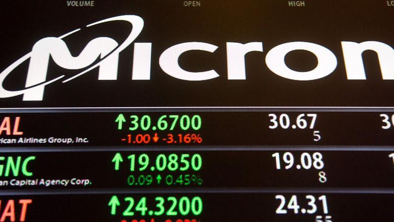 Micron Tech Stock Up