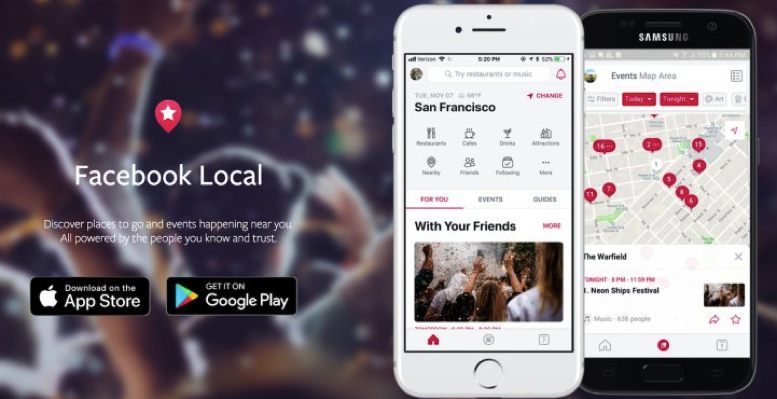 Facebook Launches New App Called Facebook Local