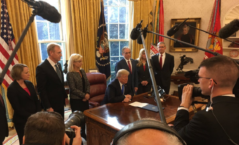 Trump Signs Executive Order That Makes Sure Veterans Receive All They Need to Return to Society with Ease