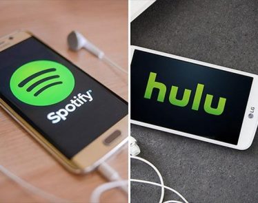 Spotify and Hulu