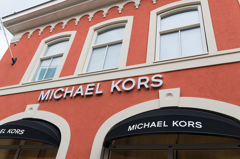 michael kors Shares fall