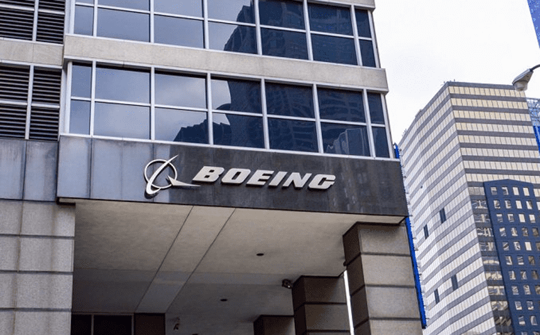 Boeing shares