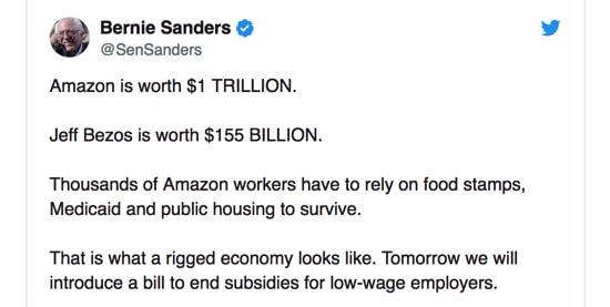 Amazon minimum wage